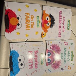 Sesame Street Board Books Set